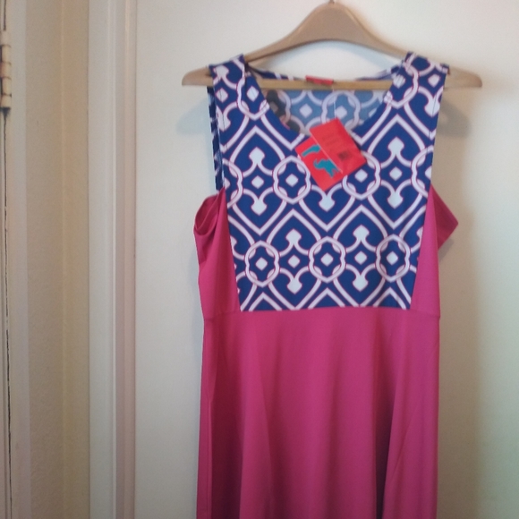 Tracy Negoshian Elsa Dress Size L NWT - Picture 2 of 8